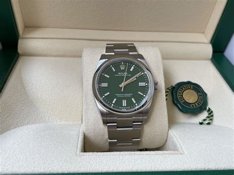 rolex oyster green dial 36|unisex Rolex Oyster perpetual.